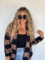 PREORDER - CHECK MATE CHEETAH CLOUD CARDIGAN